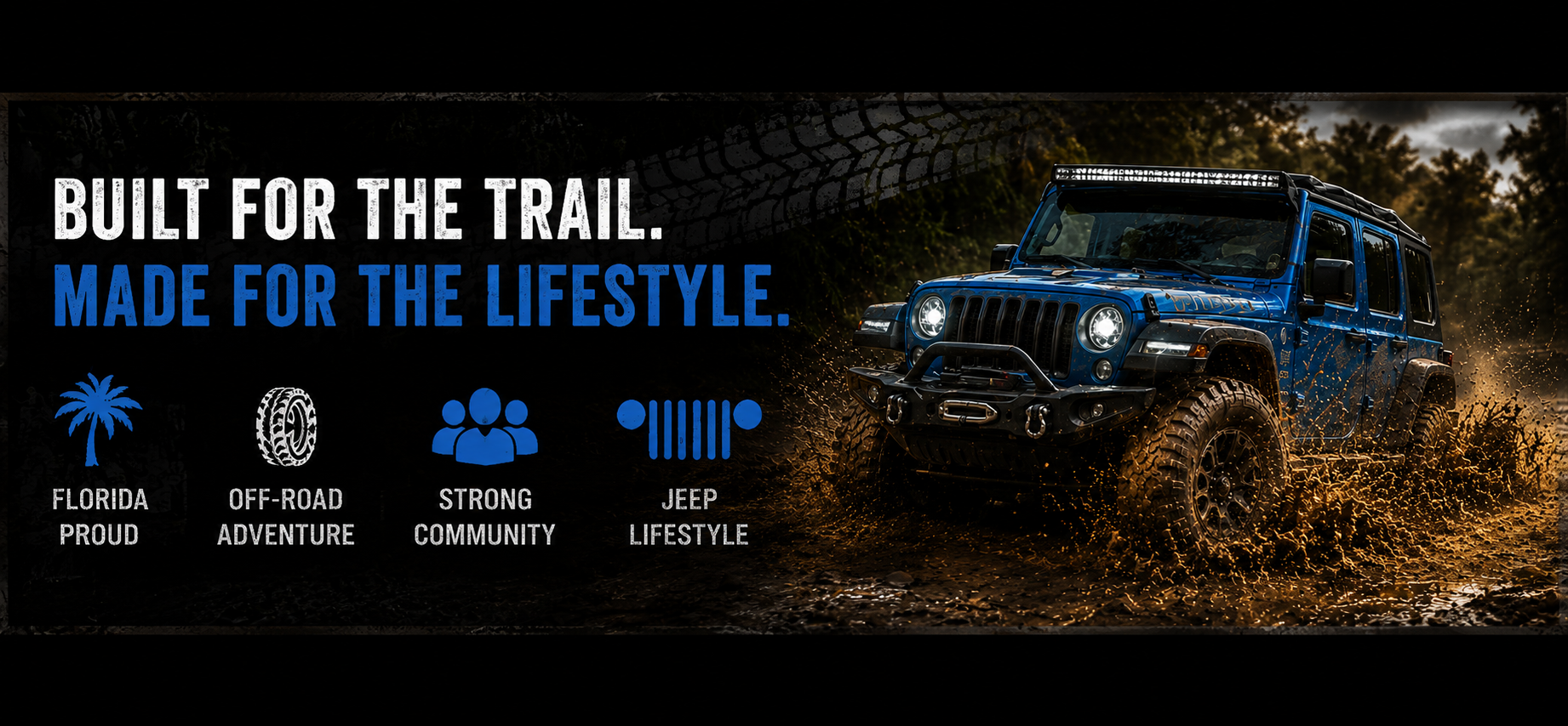 Built for the trail. Made for the lifestyle.